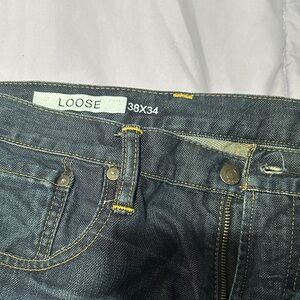 GAP Men's Relaxed Jeans - Deep Blue